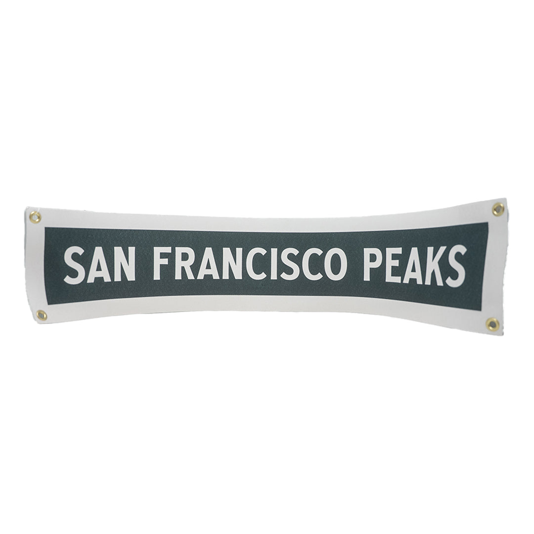 San Francisco Peaks Felt Banner