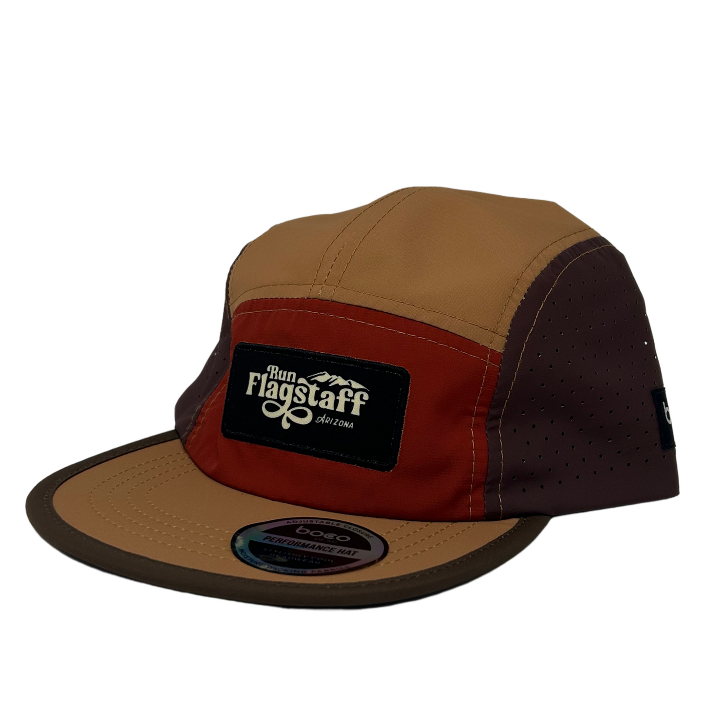 Run Flagstaff 70's Retro Camp Hat