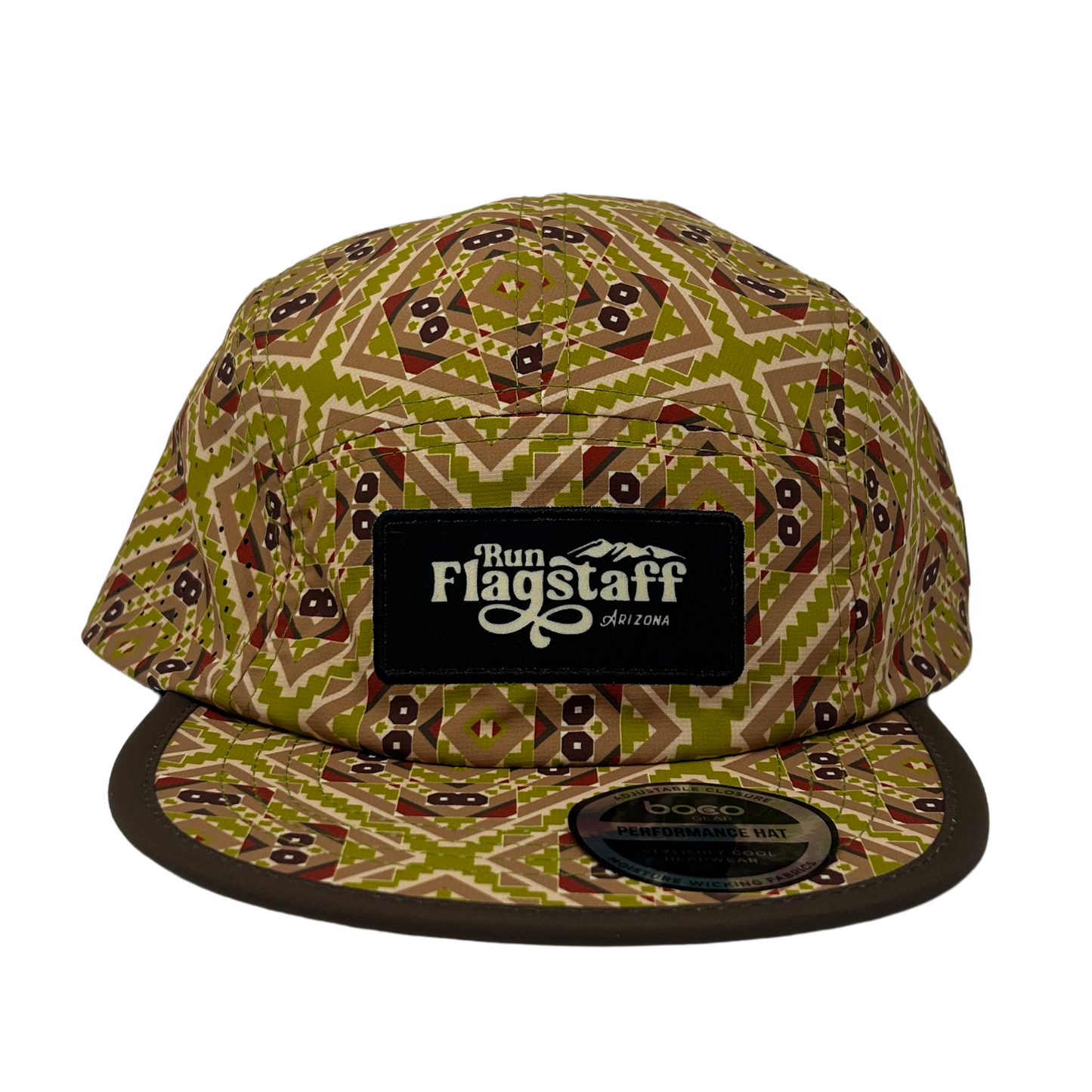 Run Flagstaff 70's Retro Camp Hat