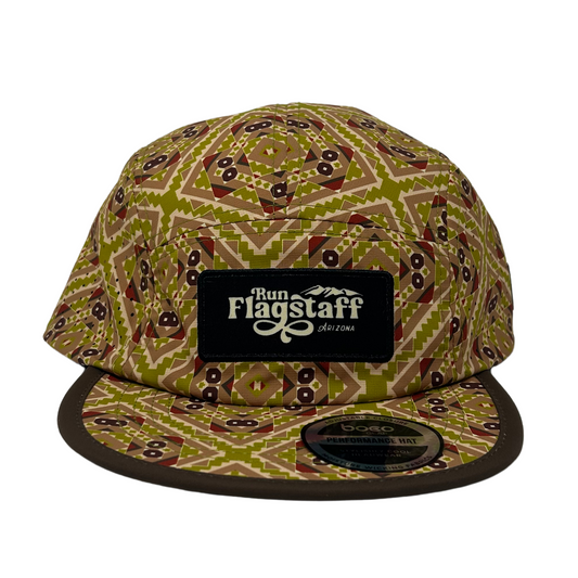 Run Flagstaff 70's Retro Camp Hat