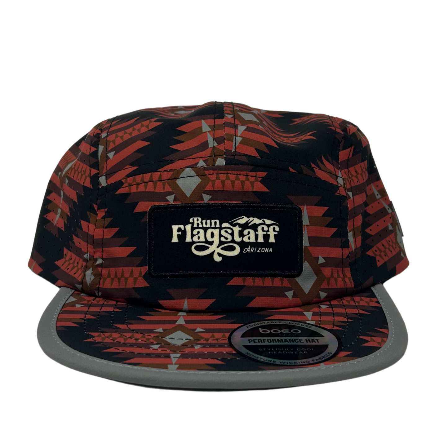 Run Flagstaff 70's Retro Camp Hat