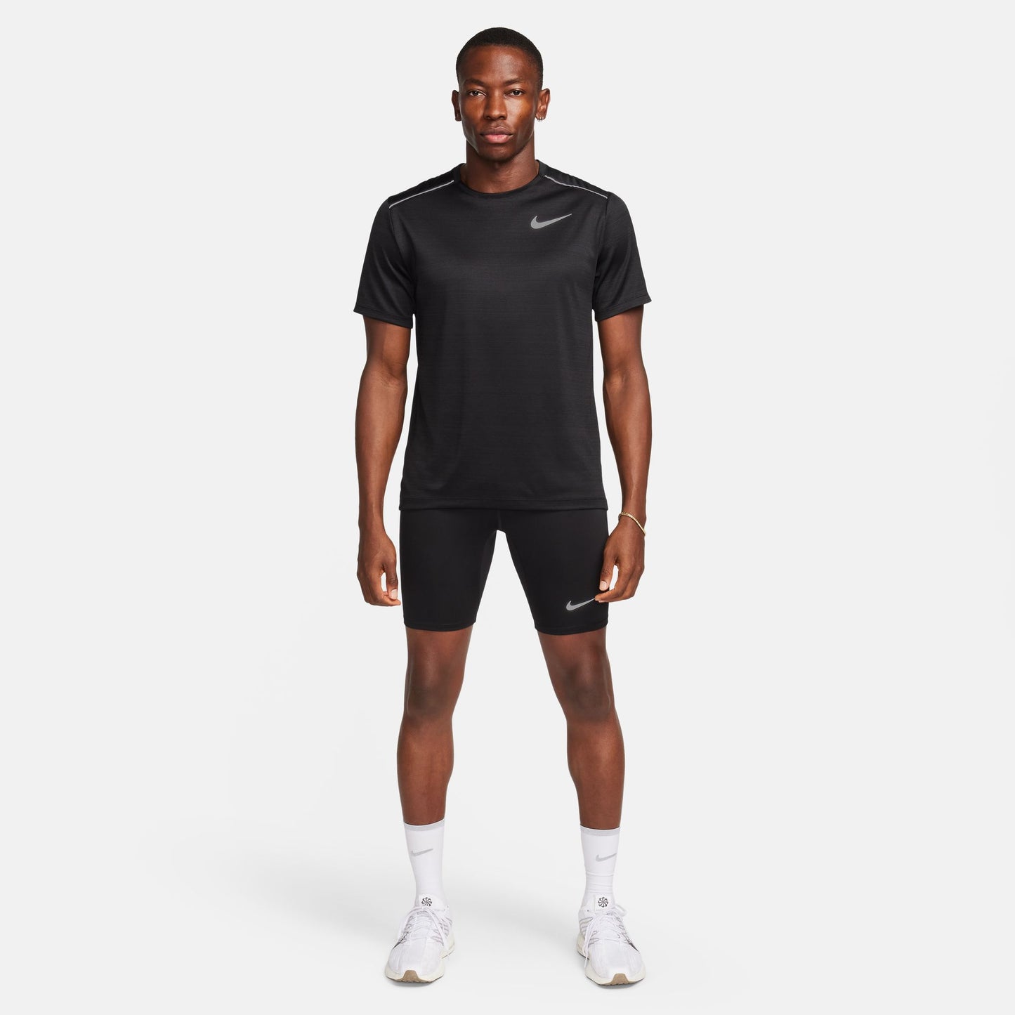 Men's Fast Dri-FIT Brief-Lined Running 1/2 Tights