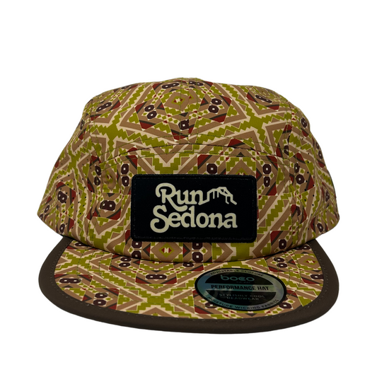 Run Sedona 70's Retro Camp Hat 2025