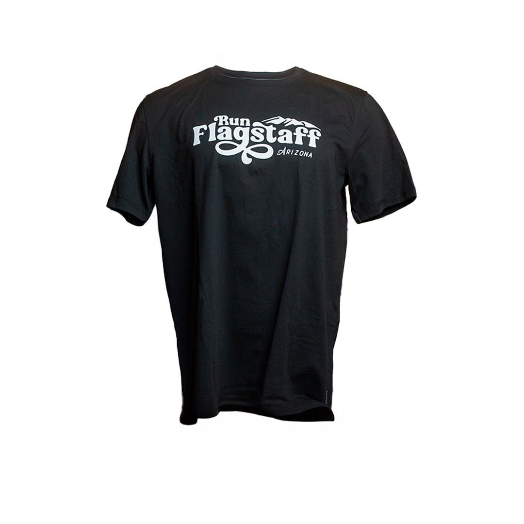 Unisex 70's Retro Run Flagstaff Poly Tee