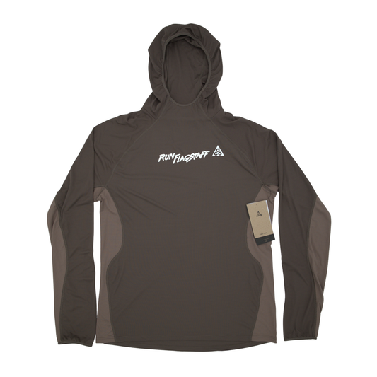 Men's RFRW Text ACG "Solar Chase" Dri-FIT UV Protection Hooded Trail Running Top